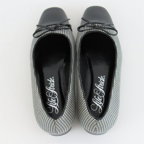 Life Stride Shoes Life Stride Nancy Low Heel Pumps Blackwhite